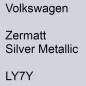 Preview: Volkswagen, Zermatt Silver Metallic, LY7Y.